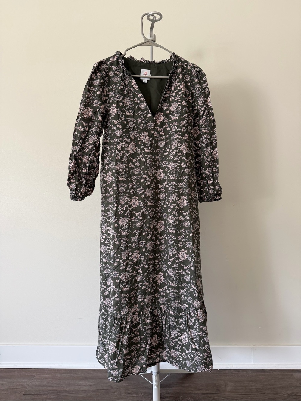 The Nines by HATCH Floral Maternity Maxi Dress – Size Small